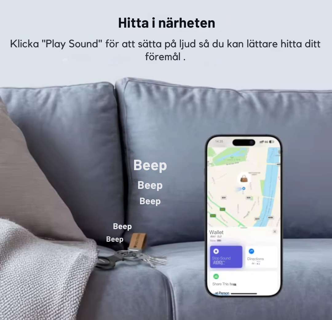 KeyMate - GPS för nycklar